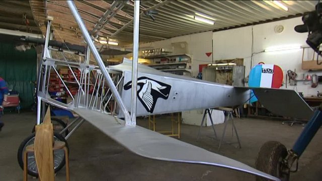 (vidéo) Une réplique de l’avion de Georges Guynemer fabriquée en Picardie
